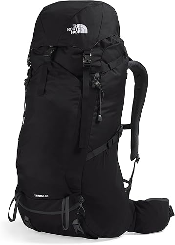 Miniatura 3 de The North Face Terra 65 Mochila de senderismo unisex, apertura superior con cremallera y acceso con cremallera, cinturón acolchado para la cadera,