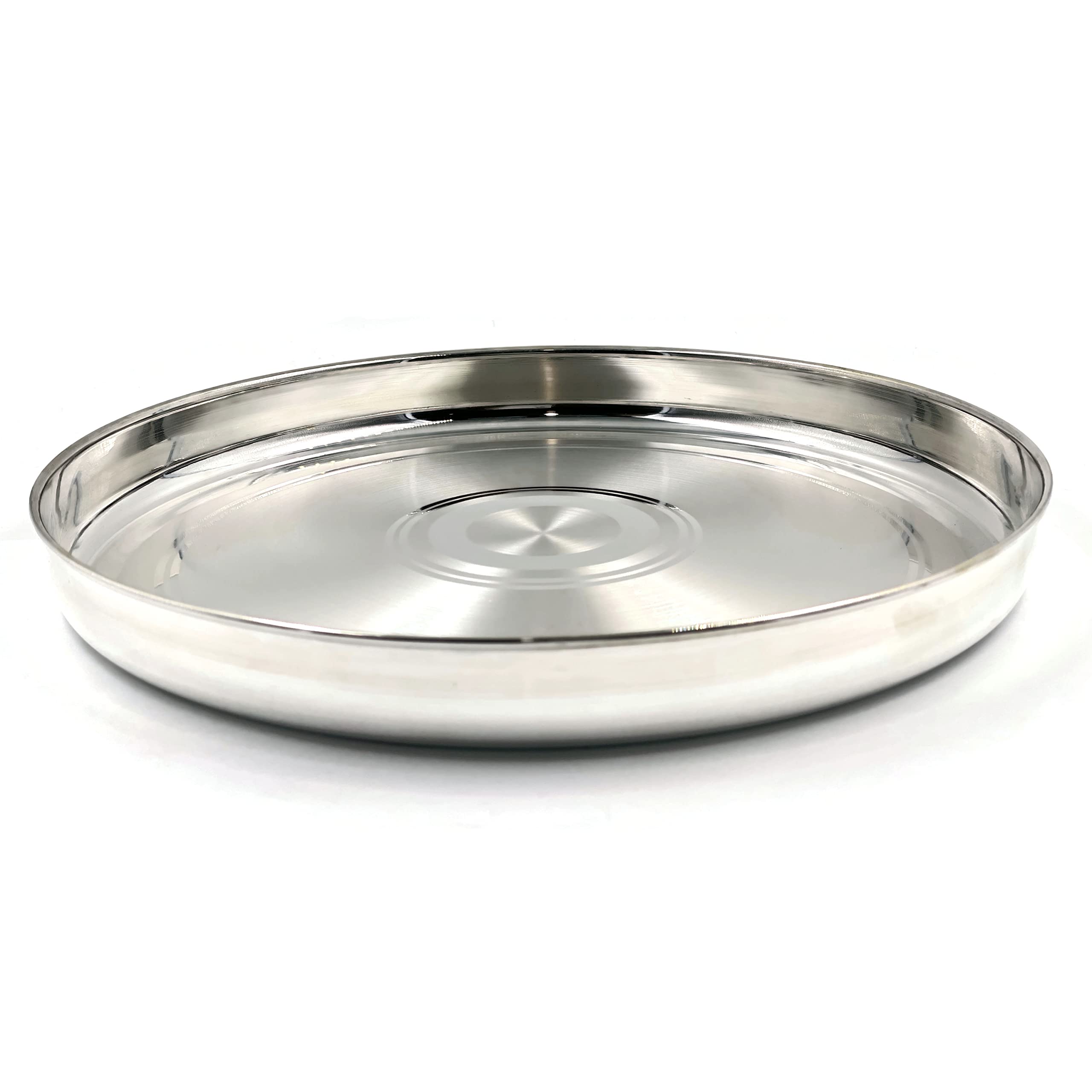 Amazon.com | 999 Pure Silver Hallmarked Thali/Plate Puja - Style