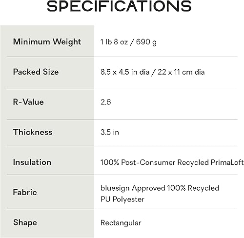 Miniatura 6 de Nemo Equipamiento Astro Colchoneta - Regular - Birch Bud