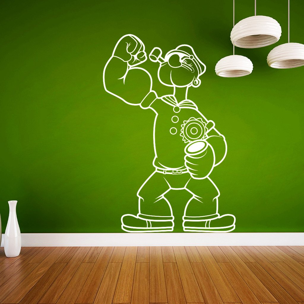See full amazon price history chart for DECOR Kafe Home Decor Popeye Wall Sticker, Wall Sticker for Bedroom, Wall Art, Wall Poster (PVC Vinyl, 63 X 93 cm) DECOR Kafe Home Decor Popeye Wall Sticker, Wall Sticker for Bedroom, Wall Art, Wall Poster (PVC Vinyl, 63 X 93 cm) (B01BOTB0C2) Amazon Price History, Amazon Price Tracker