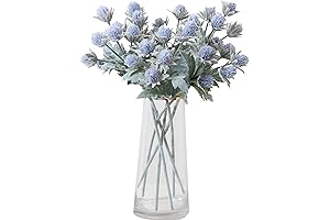 Artificial Globe Thistle Flowers