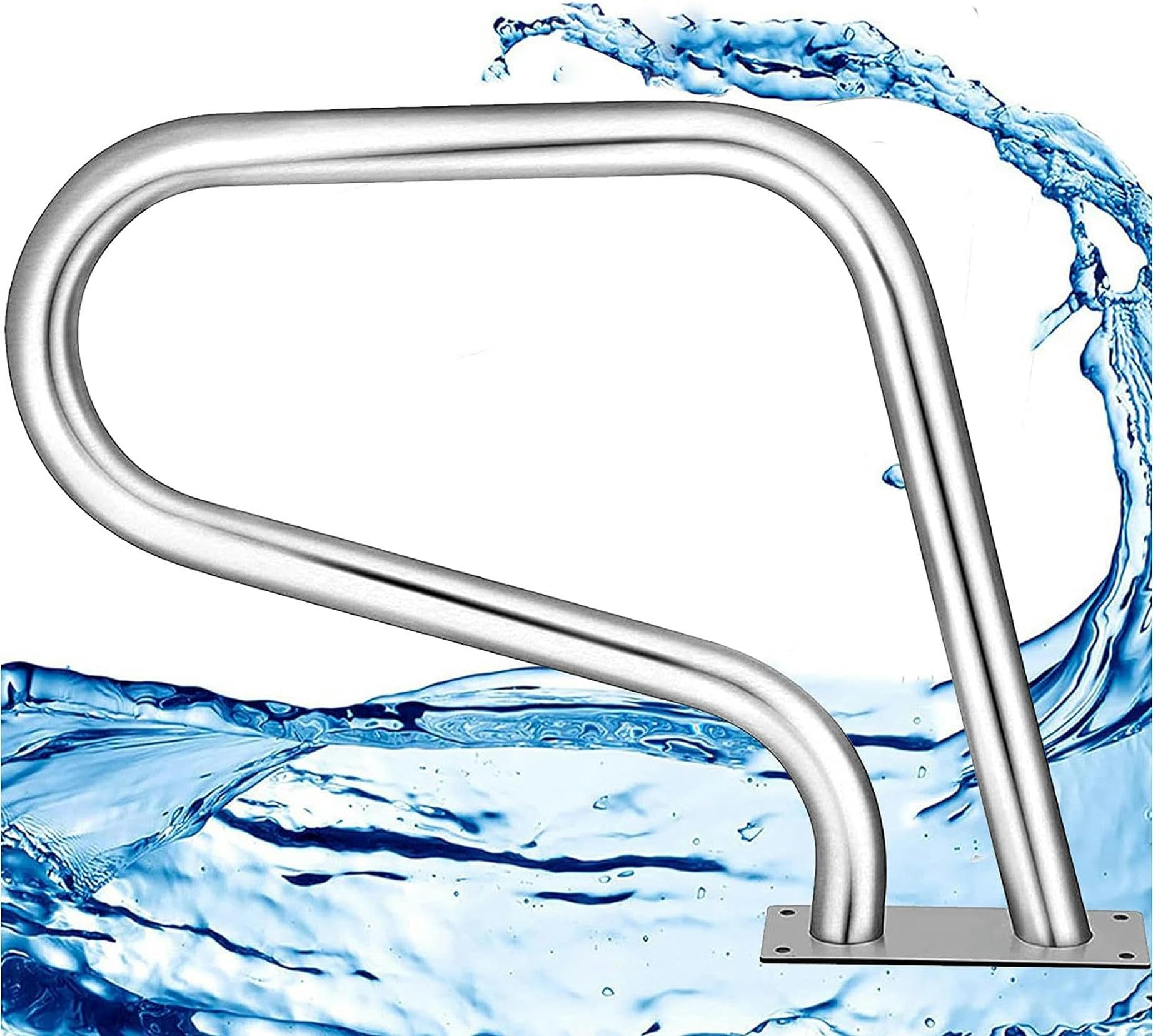 Main courante de piscine idéale pour sécuriser l'accès au bassin des enfants
