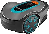 Gardena Robot cortacésped SILENO minimo 250 m²: cortacésped Inteligente con conectividad óptima, programable con la aplicación Bluetooth® de Gardena, versión IT/ES (15201-34) 250 m2 Bluetooth ES