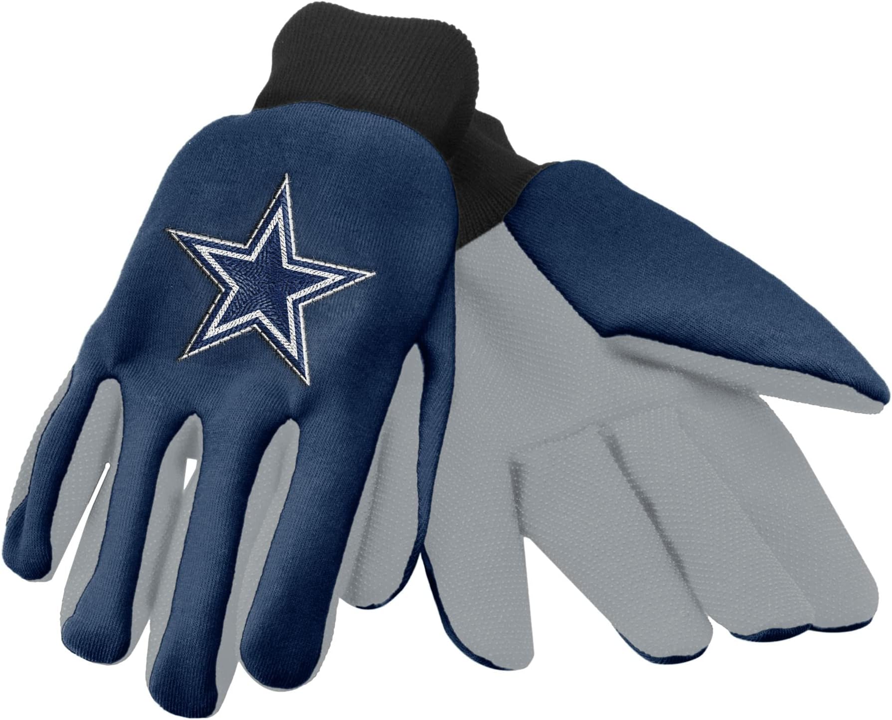 NFL Colored Palm Utility Work Gloves