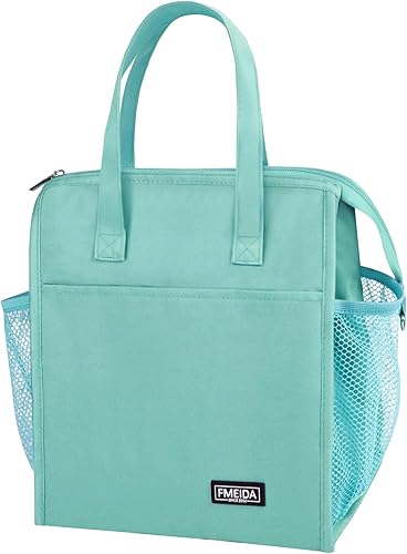Miniatura 8 de Fmeida Lonchera térmica para mujer, a prueba de fugas, bolsa de almuerzo reutilizable, bolsa de almuerzo estética grande, bolsa de almuerzo con
