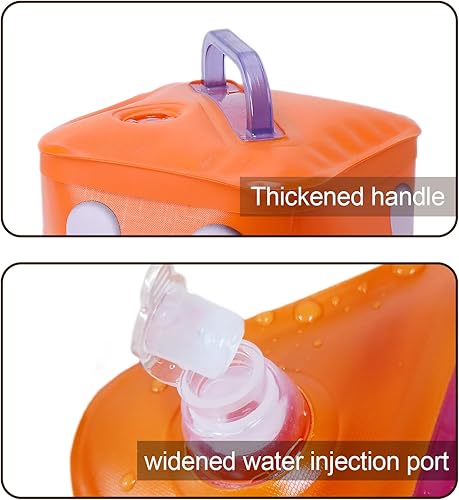 Miniatura 4 de Pesa rusa de agua suave de 71015 libras, pesas llenas de agua para ejercicio de fitness, juego de mancuernas de agua portátiles, pesas rusas