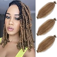 Vista 52 de Extensiones de cabello afro rizado Ginger 12 pulgadas, trenzas Marley de cabello trenzado elástico 350, extensiones de cabello afro rizado y rizado