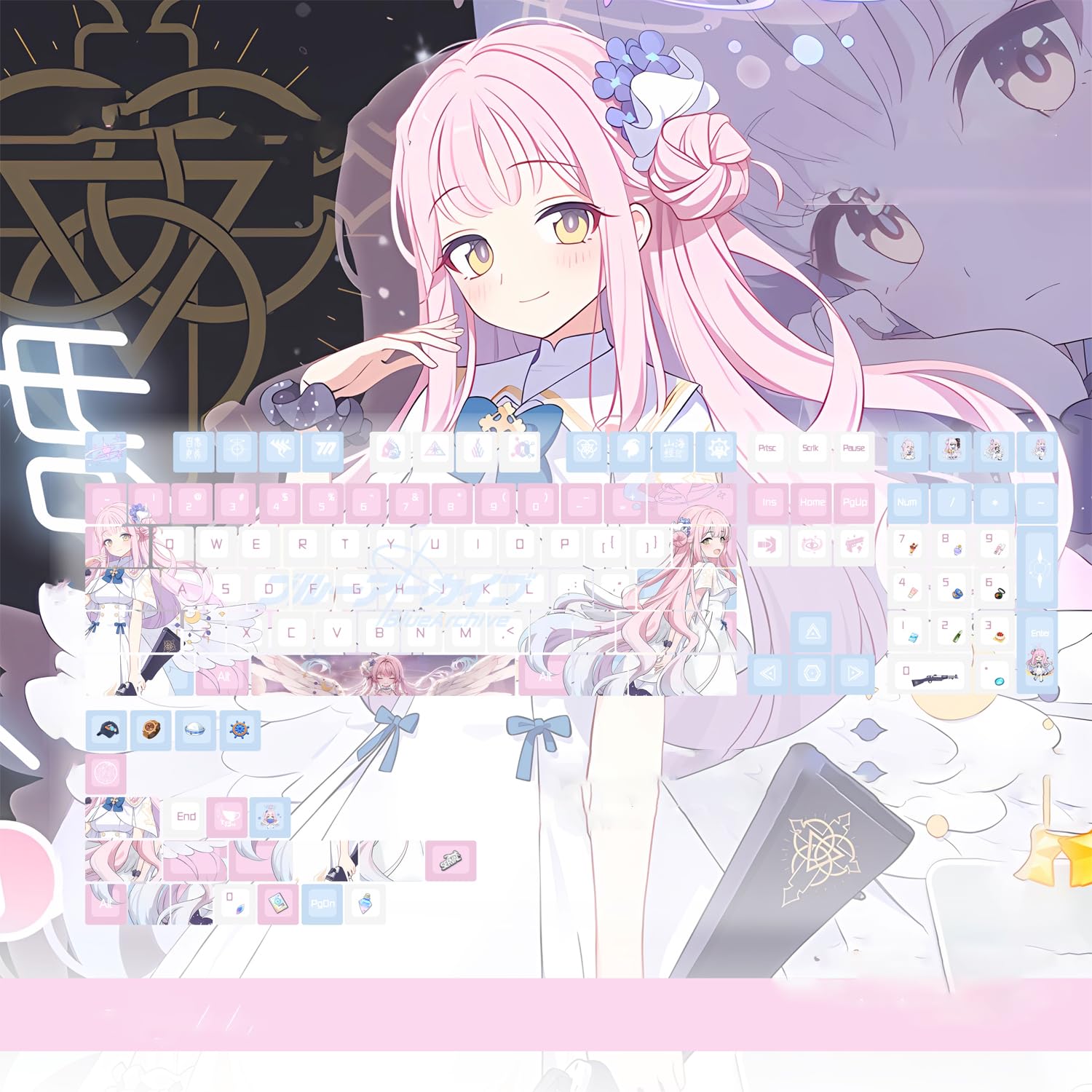 Amazon | ブルーアーカイブ 周辺 聖園ミカ メカニカルキー