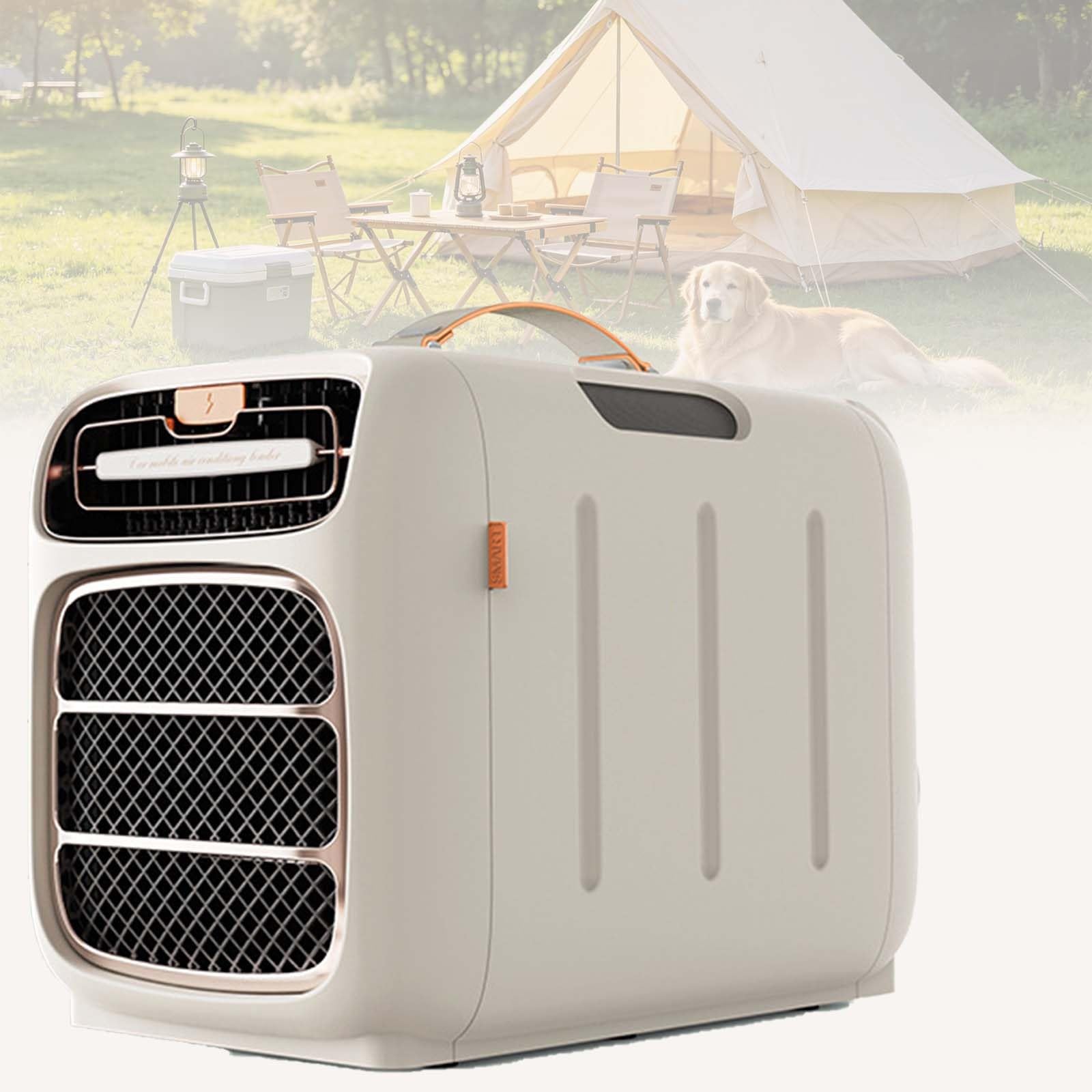 Portable Tent Air Conditioner 5000 Btu, Compressor Camping Ac Unit For Tents, Remote Control, 40db Portable Ac For Camping, Home, Rv