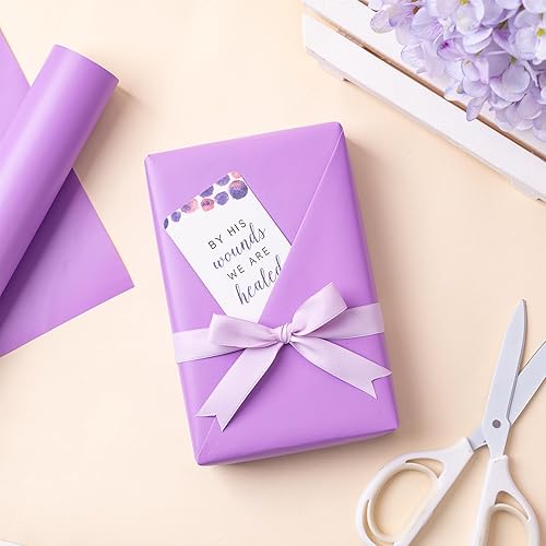 Miniatura 51 de RUSPEPA Papel de regalo negro de color sólido para bodas, cumpleaños, fiestas, felicitaciones y vacaciones, 30 pulgadas x 32.8 pies Negro -,Azul