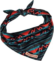 Wilderdog Olive Dog Cooling Bandana - Lightweight Quick-Dry Poly-Blend Mesh for Trails & Hikes