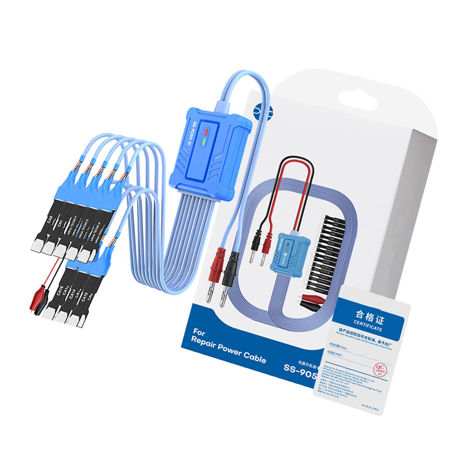 Flexible Power on Cable for Phones Featuring Intelligent Overvoltage and Rapid Startup Fast Boot