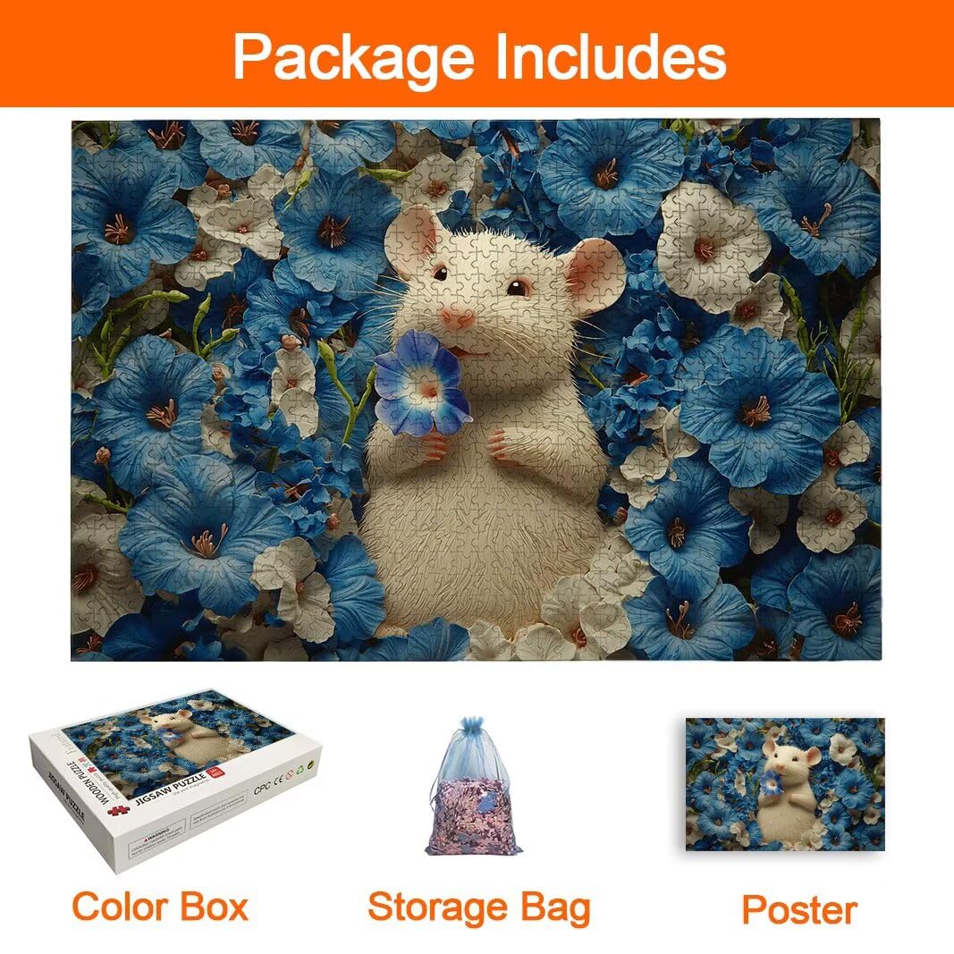 Puzzle 2000 Pezzi, Puzzle Topo, Misura: 100x71cm, Regalo Donna/Uomo -8793