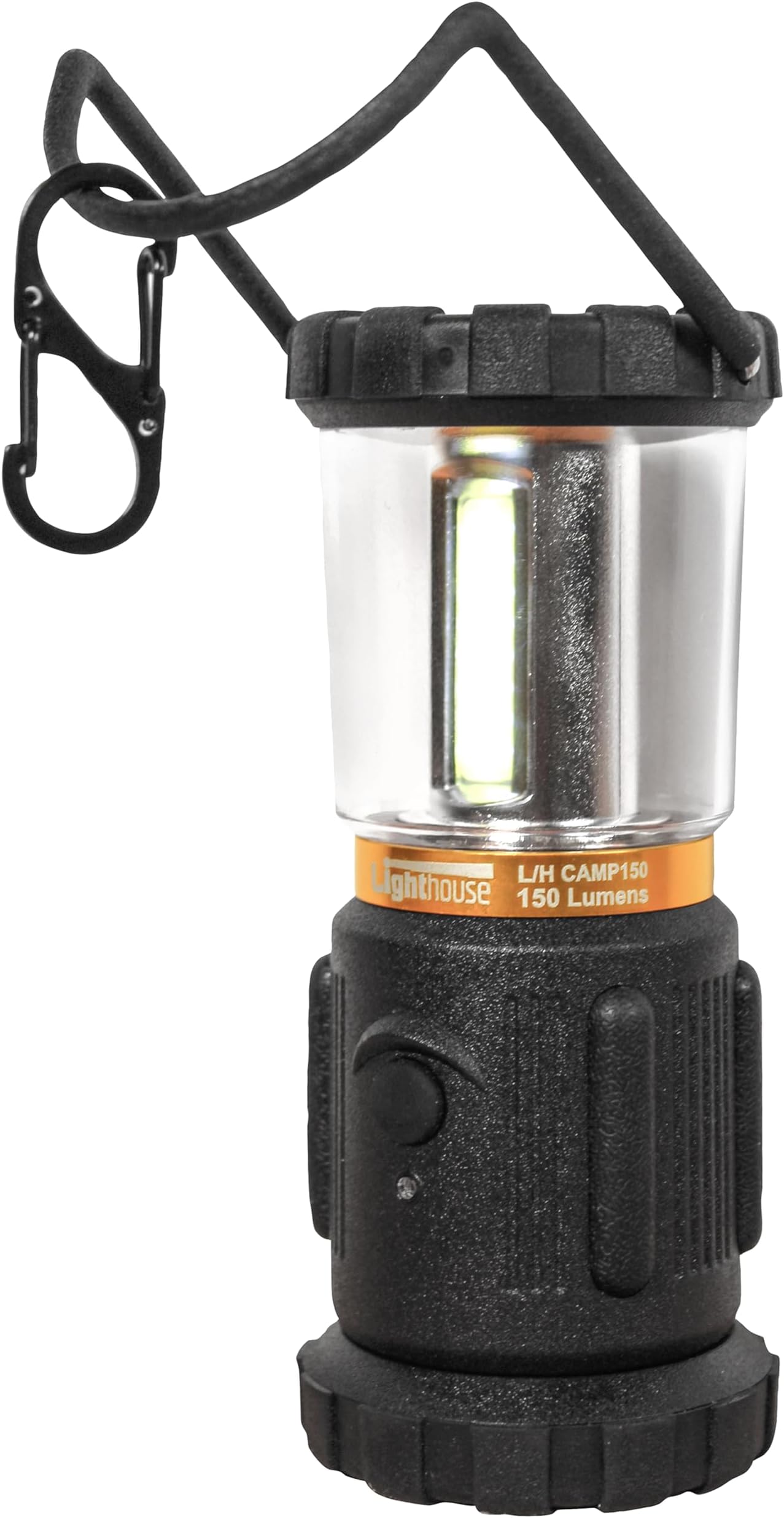 Lighthouse Torches L/HCAMP150 LED Lantern - 150Lm - 3xAA Batteries Included, Up tp 35 hours on low mode.