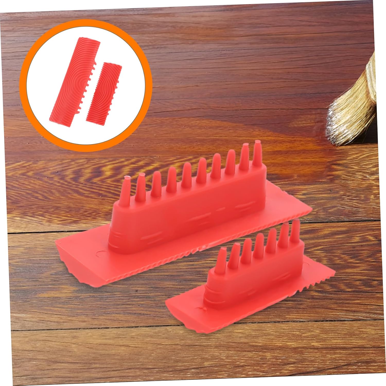 OSALADI 10pcs Pattern Roller for Painting Wood Grain Tool Graining Painting Tool Wood Texture Paint