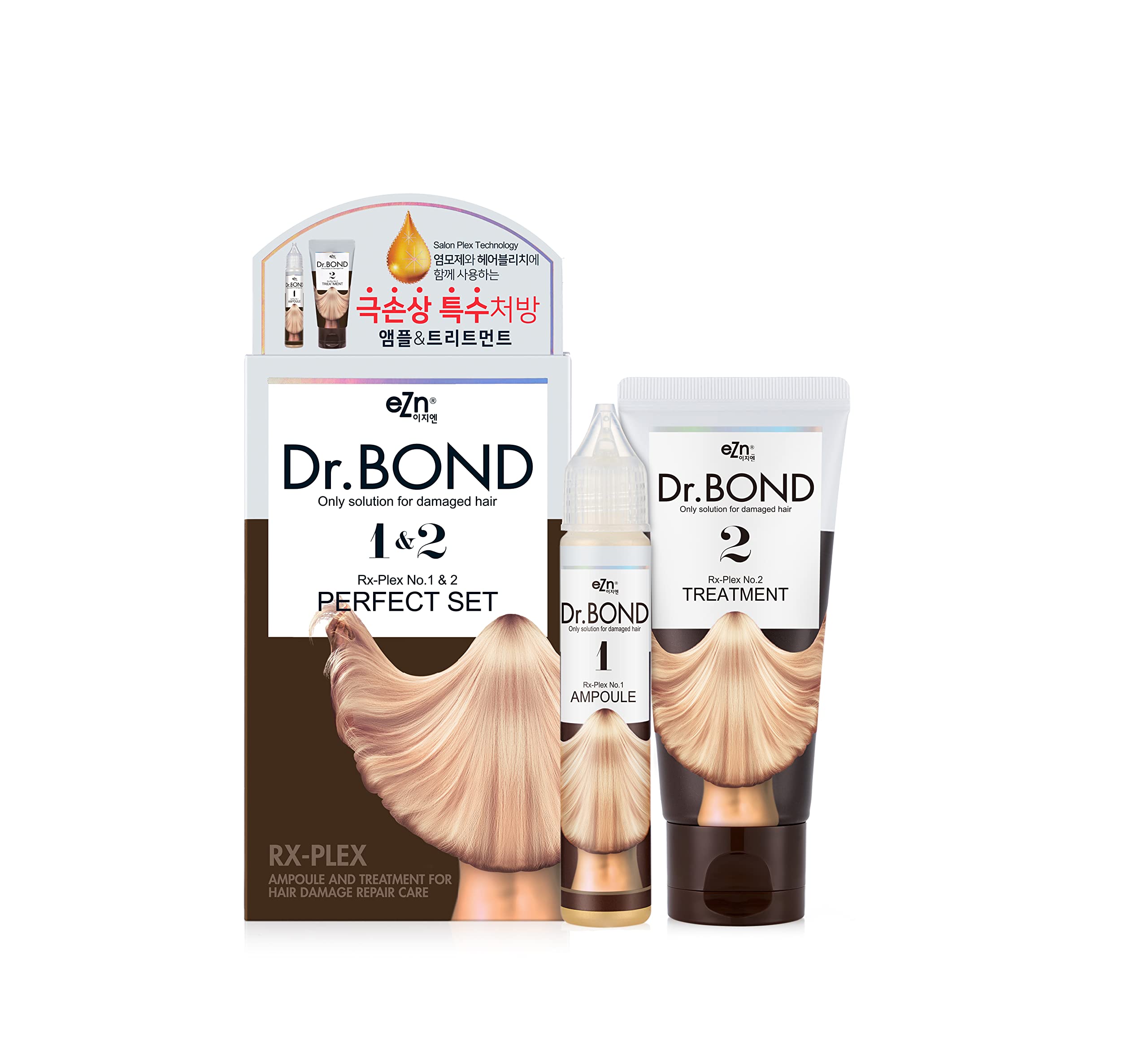 Buy eZn Dr Bond No. 1 & 2 Rx-Plex Perfect Set Hair Repair