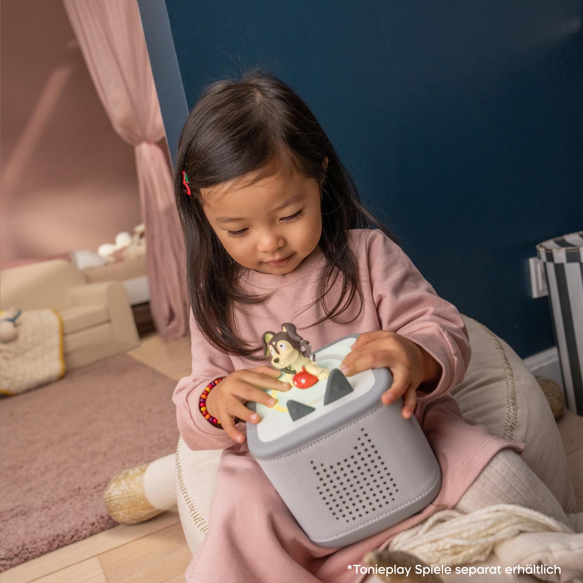 tonies Toniebox 2 Bundle Incl. My First Bauernhof Set, Meeresgrün, Audioplayer für Hörbücher, Lieder, Einschlafen und Tonieplay für Kinder - 4