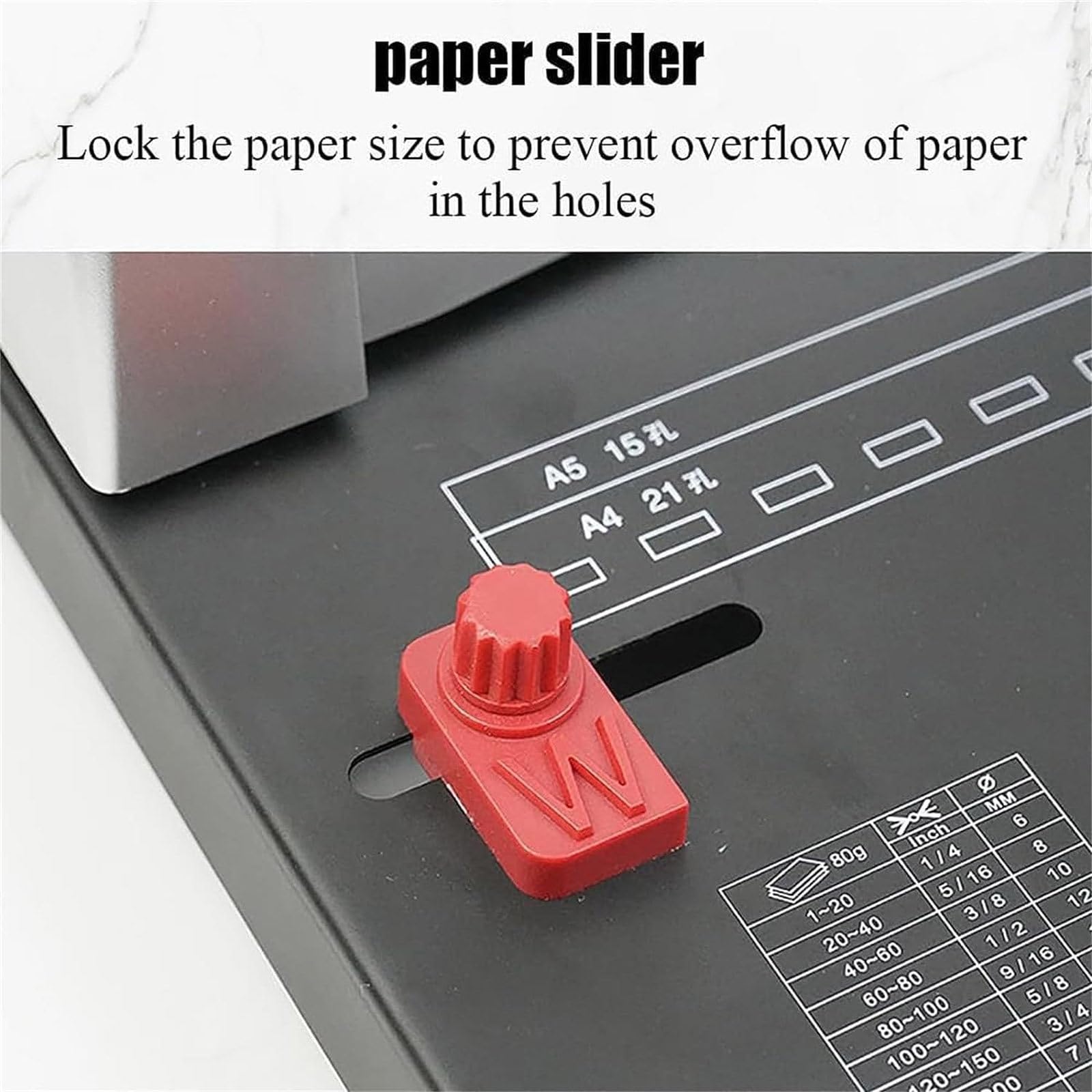 Perforatrice Rilegatrice, 21 Fori, 450 Fogli, Rilegatrice A Spirale Per Formati A4, A5 O Formati Più Piccoli, Rilegatrice A Pettine Per Libri Per Uffici, Riunioni, Aule, Famiglia, Scuola