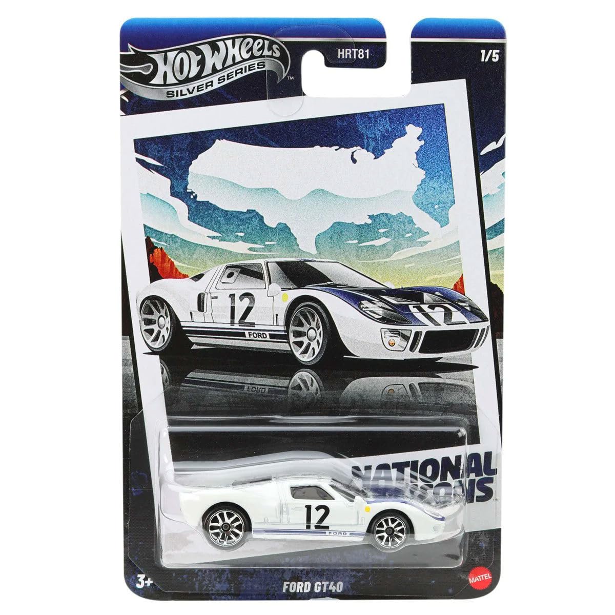 Amazon.co.jp: Hot Wheels National Icons Collection シルバー