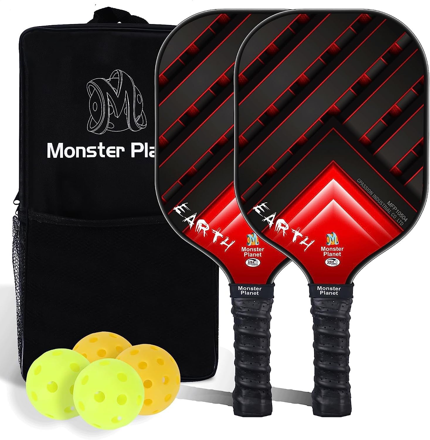 Pickleball Paddles Set of 2, 2023 Usapa Approved