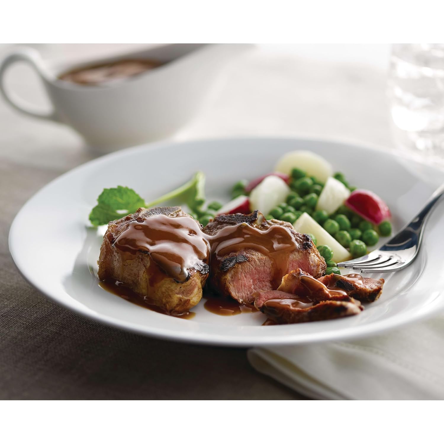 Trio Gravy Mix, Brown Gravy, Holiday Roasts, Dehydrated, Just Add Water, 13.37 oz Bag