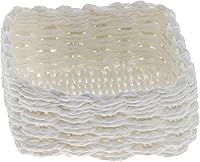 Vista 2 de Servilletero - Gris 7.5x7.5x25.6 in Trenzado