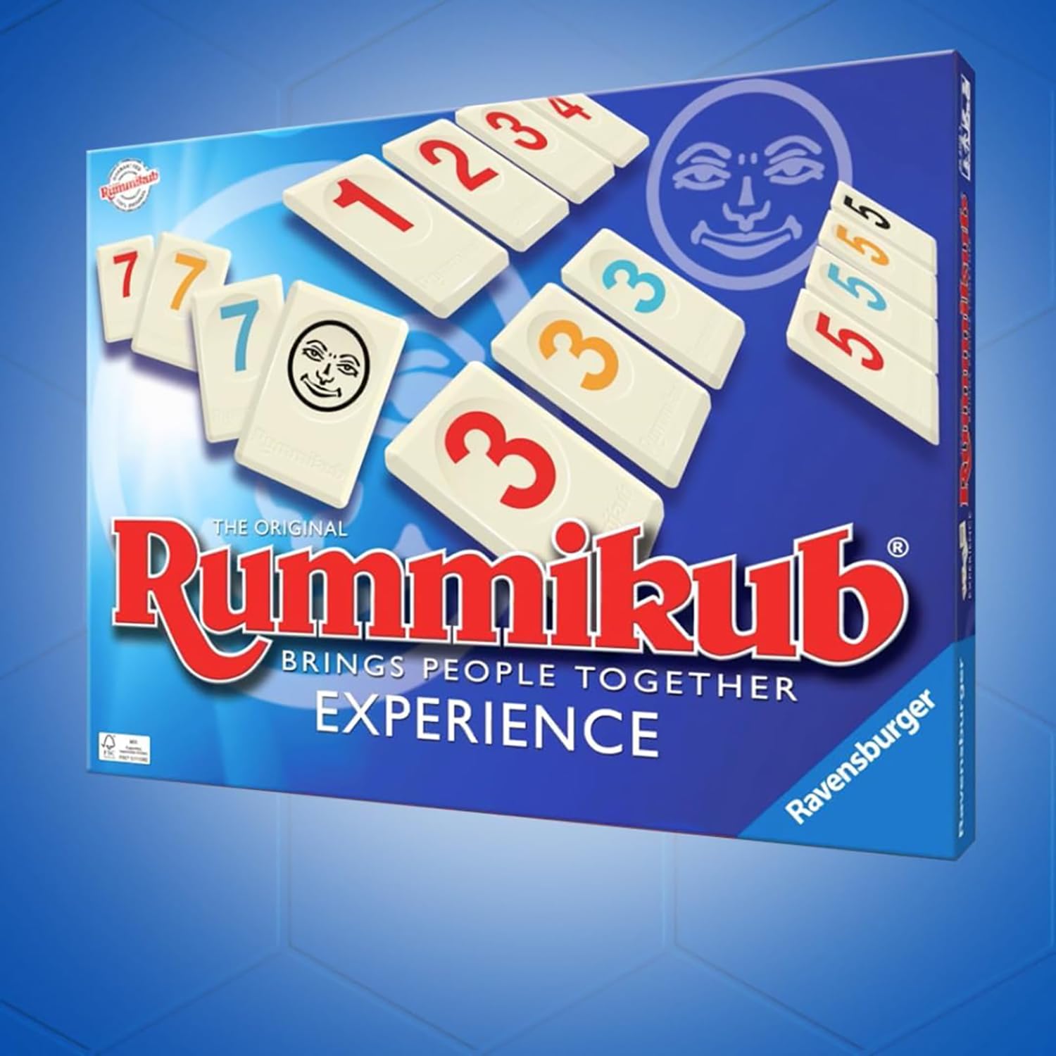 Ravensburger - Rummikub Classic, gra planszowa dla całej rodziny, 2-4 graczy, pomysł na prezent dla dorosłych i dzieci w wieku 7+ lat, wydanie włoskie