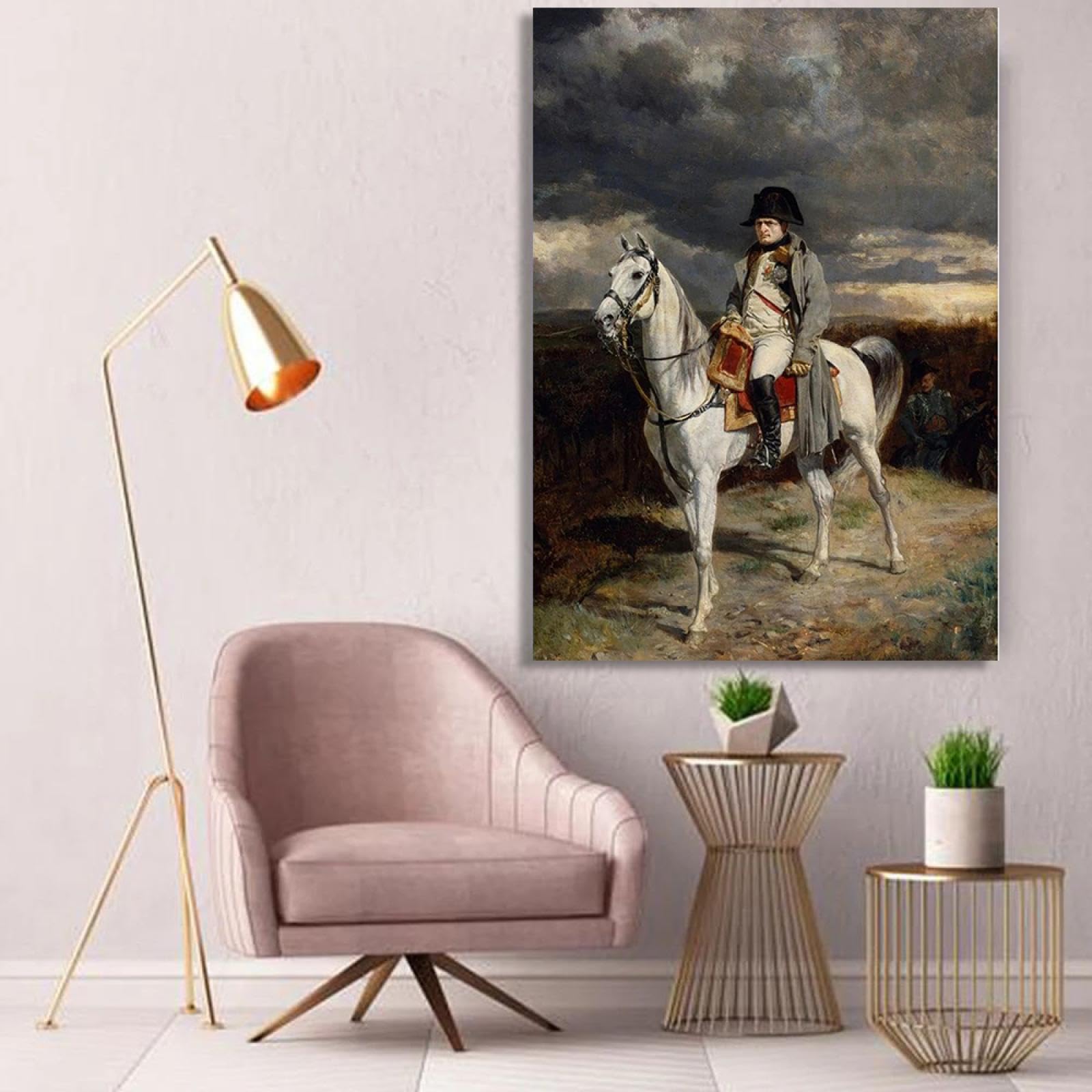 Pittura Classica Del Ritratto Del Cavallo Immagine Stock - Immagine di