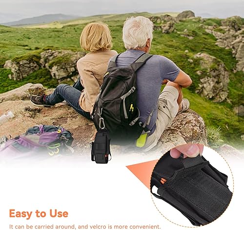 Miniatura 7 de Funda multiherramienta EDC organizador de bolsillo para linterna, bolsa multiherramienta, organizador de cinturón EDC para bolígrafolinternacuchillo