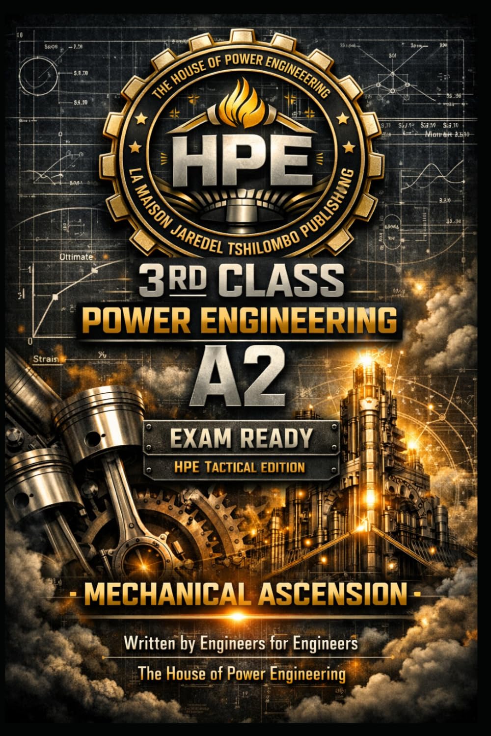 3RD CLASS POWER ENGINEERING A2 EXAM READY — HPE TACTICAL EDITION: MECHANICAL ASCENSION; Written by Engineers for Engineers.