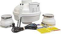 Vista 16 de Festa AMG Eagle X EC Ventilador de radón – Kit de instalación de 3 pulgadas - Ventiladores en línea de mitigación de radón silenciosos y eficientes