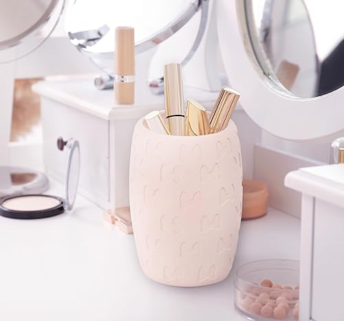 Vista 16 de Jay Franco Disney Nightmare Before Christmas Vaso – Soporte para cepillo de dientes de resina negra con Jack & Sally – Decoración de baño Negro