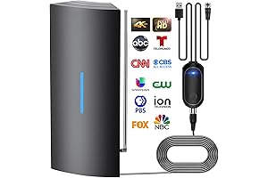 1000+ Miles Range TV Antenna Indoor, Pay In 4