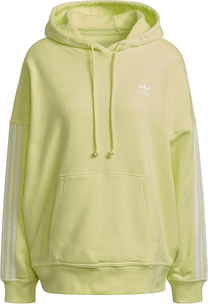adidas Felpa con cappuccio da donna giallo 44 : Amazon.it: Abbigliamento