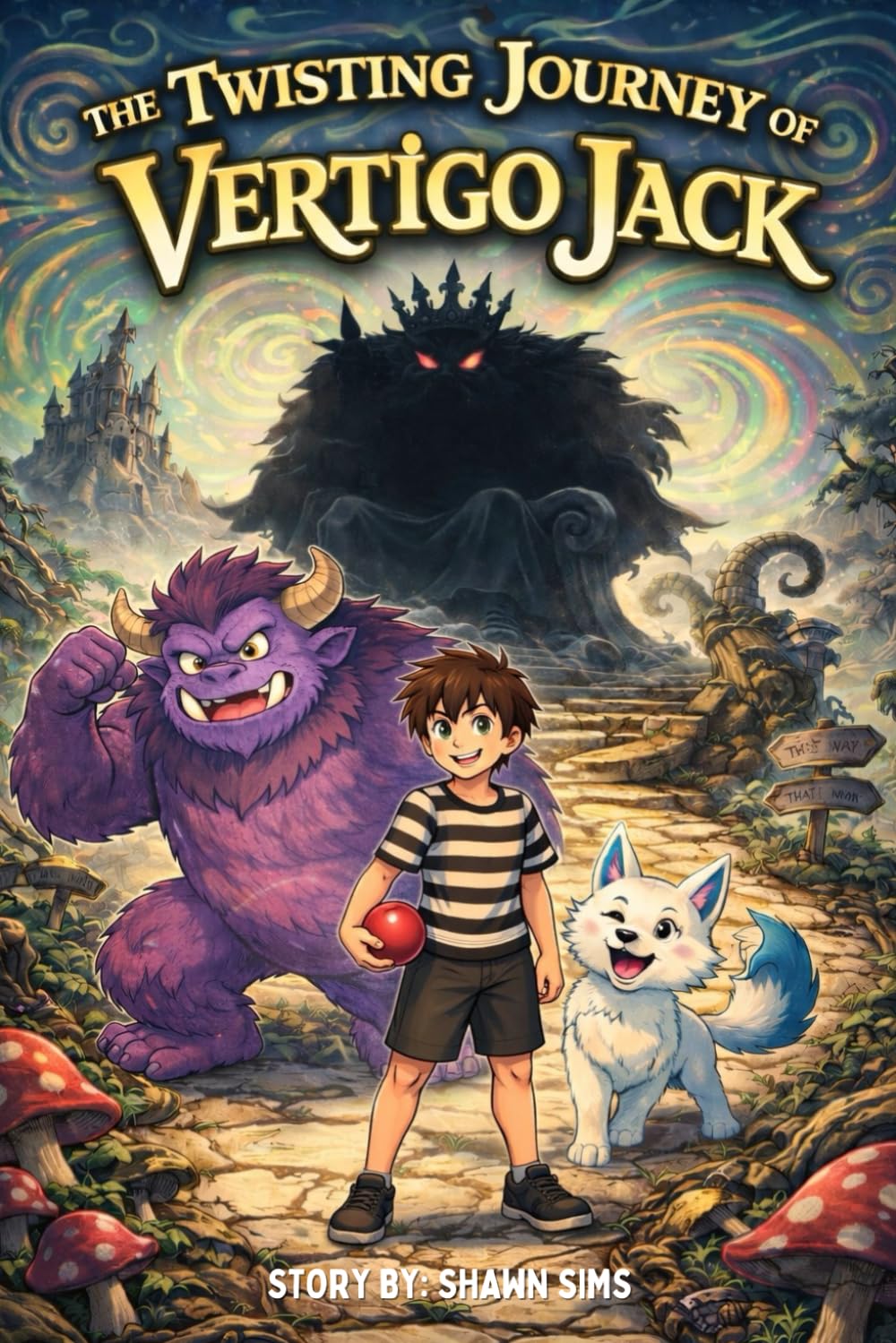 The Twisted Journey of Vertigo Jack - A Whimsical Portal Fantasy Adventure for Ages 8–12