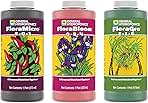 General Hydroponics FloraSeries Hydroponic Nutrient Fertilizer System with FloraMicro, FloraBloom and FloraGro, 1 pt.
