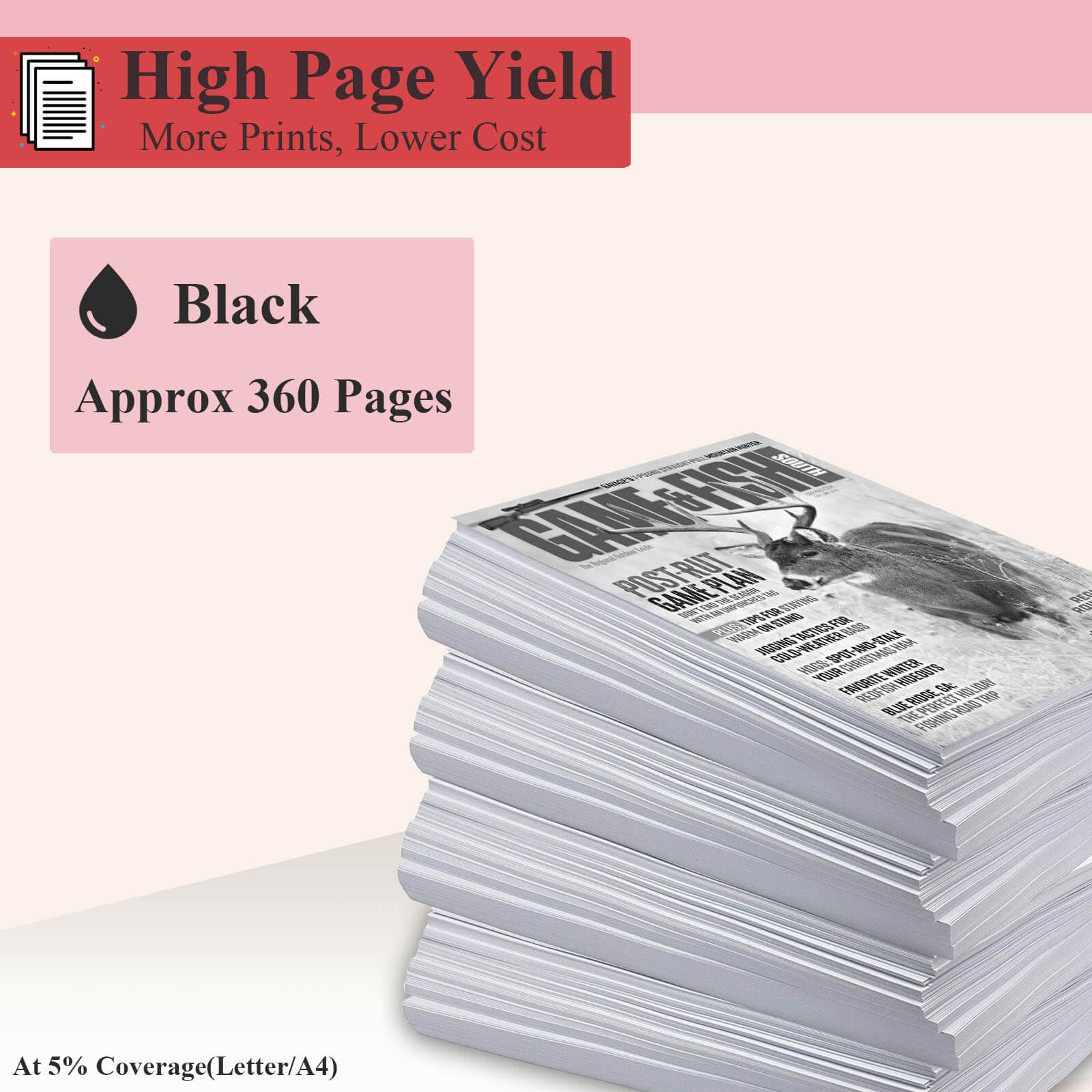 304 XL Black & Colour Ink Cartridges Replacing HP 304 For HP Envy 5010 5030 5032 5020 Deskjet 2620 2622 2630 2632 2633 2634 3720 3730 3733 3735 3750 3760 3762 3764 & Freepost Recycling Pack - View #9