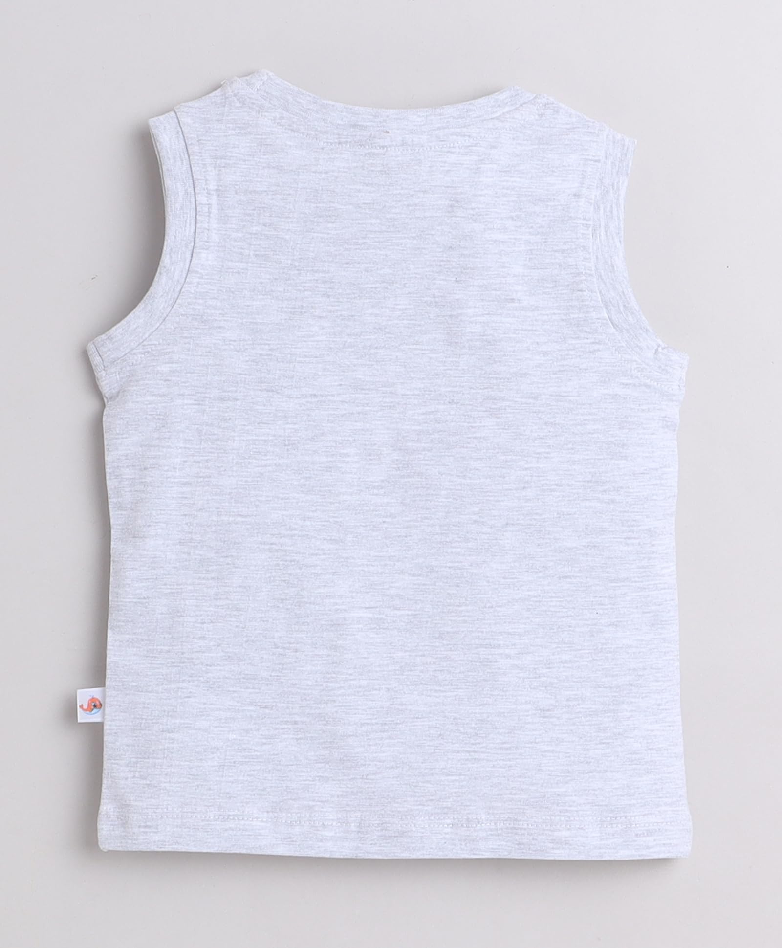 BUMZEE Jungen T-Shirt, Baumwolle, normale Passform, ärmellos, 2er-Pack (Peb9352)