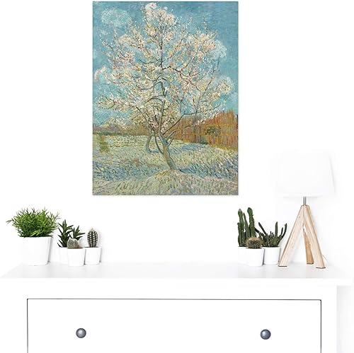 Miniatura 2 de Póster de Van Gogh The Pink Peach Tree - Póster grande para pared, 18 x 24 pulgadas