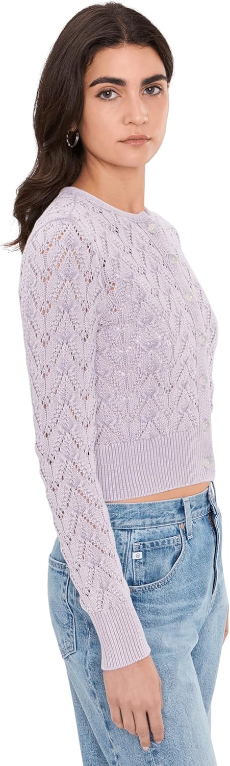 Free People, Womens, Pretty in Pointelle Cardi