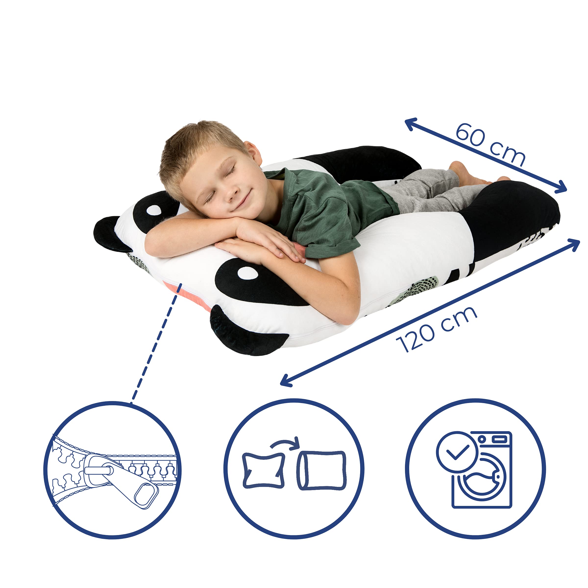 Poszewka na poduszkę KomfortKissen Kids Original - Panda