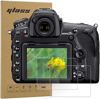 Screen Protector for Nikon D850 D780 D750 D810 D800E D800 D610 D600 D500 D4S D5 D7200 D7100 D5200 D5100 2 Pack