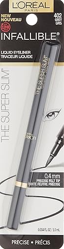 Miniatura 2 de L'Oreal Paris Makeup Infallible - Delineador de ojos líquido de larga duración, punta de fieltro ultrafina, fórmula de secado rápido, se desliza