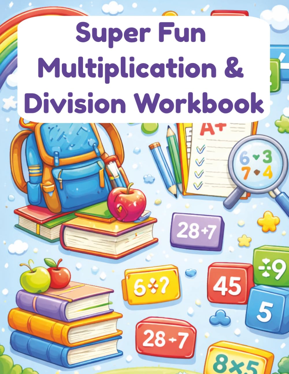 Super Fun Multiplication & Division Workbook: Grade 3 to 4 Math Workbook for Division and Multiplication (TF Workbooks)