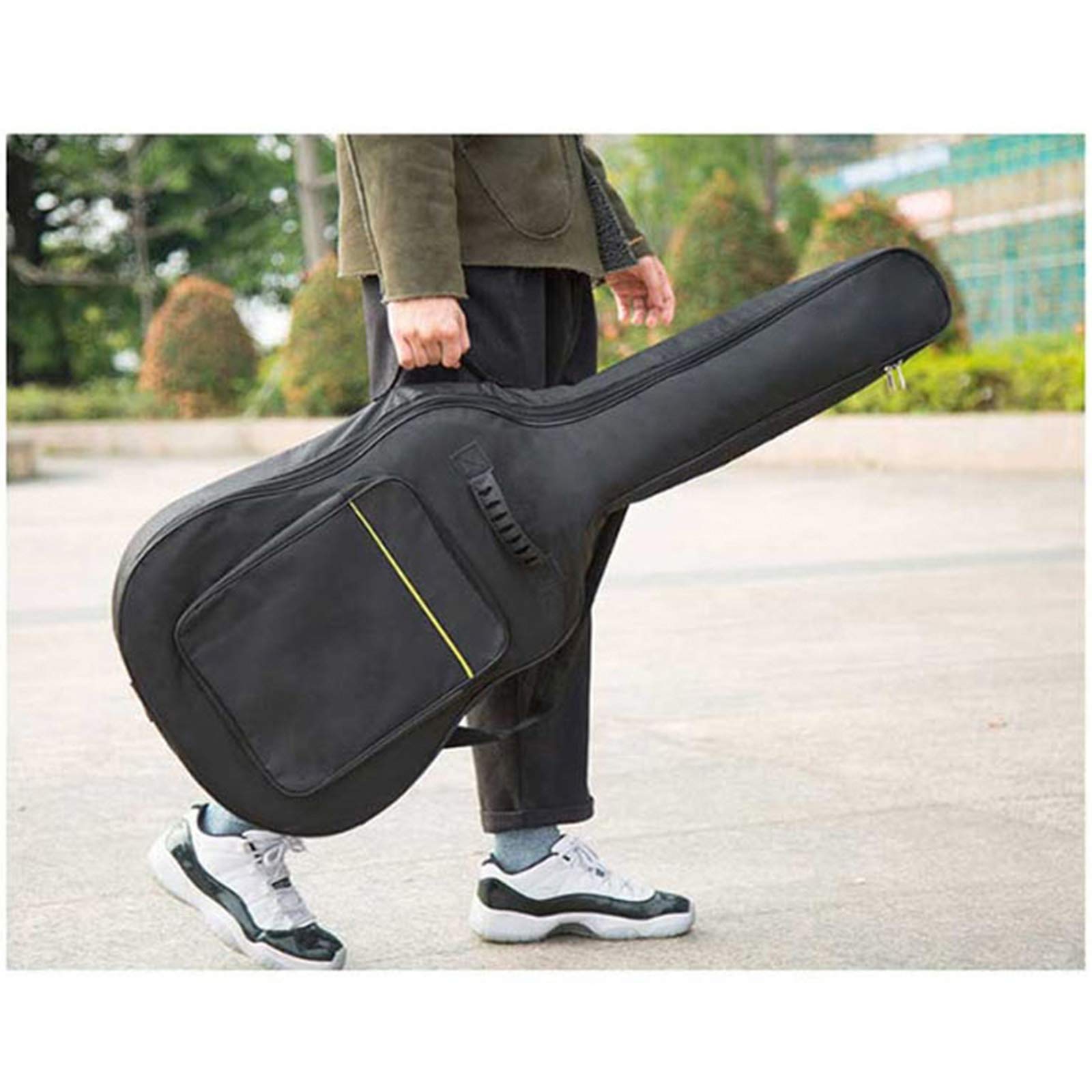 Perfeclan Tracolla Regolabile per Zaino Da 36 Pollici per Chitarra Classica Elettrica/Acustica