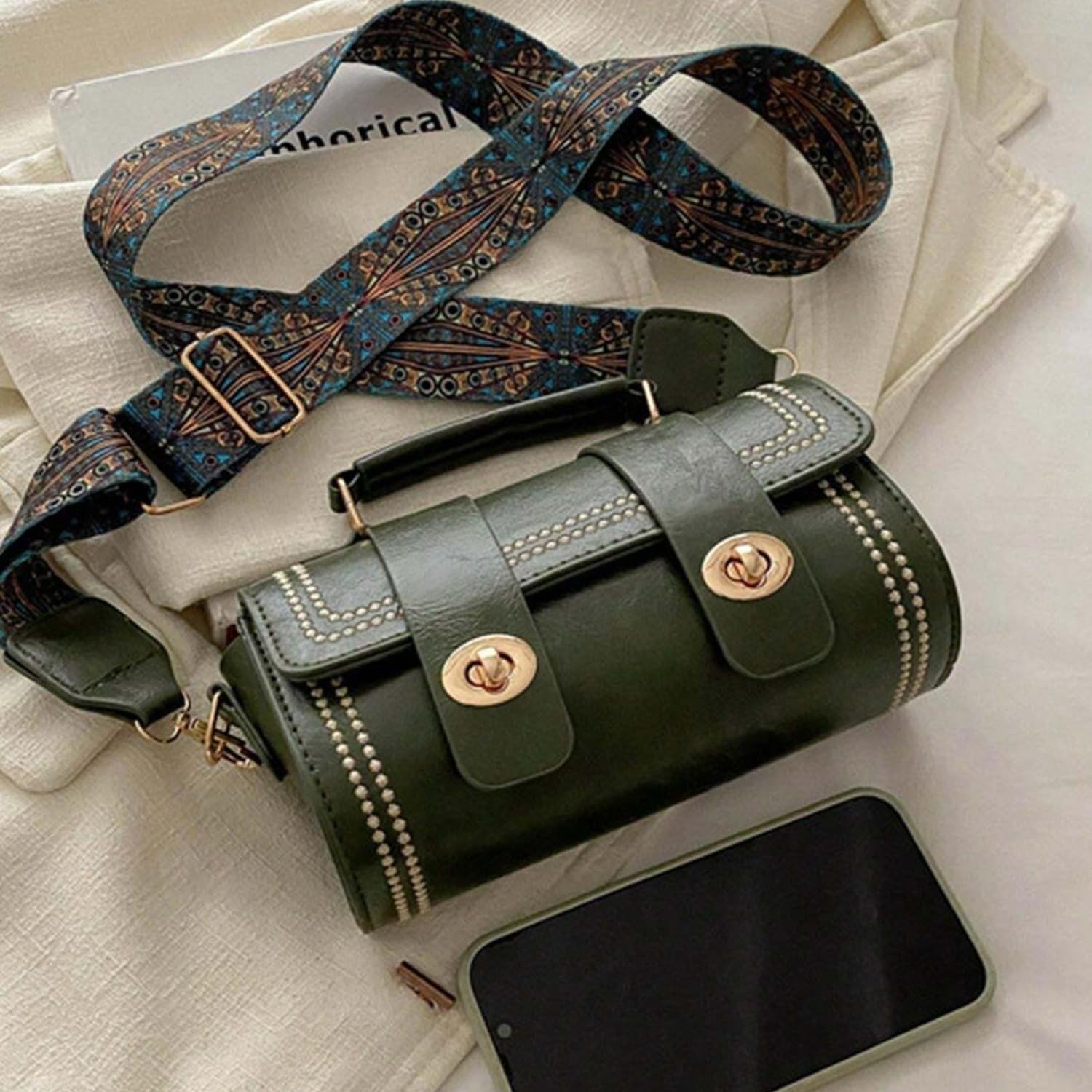 Leather Crossbody Purse Women Shoulder Bag Fashion Sling Handbag Trendy Adjustable Strap Travel Chic Compact Everyday Stylish Casual Summer