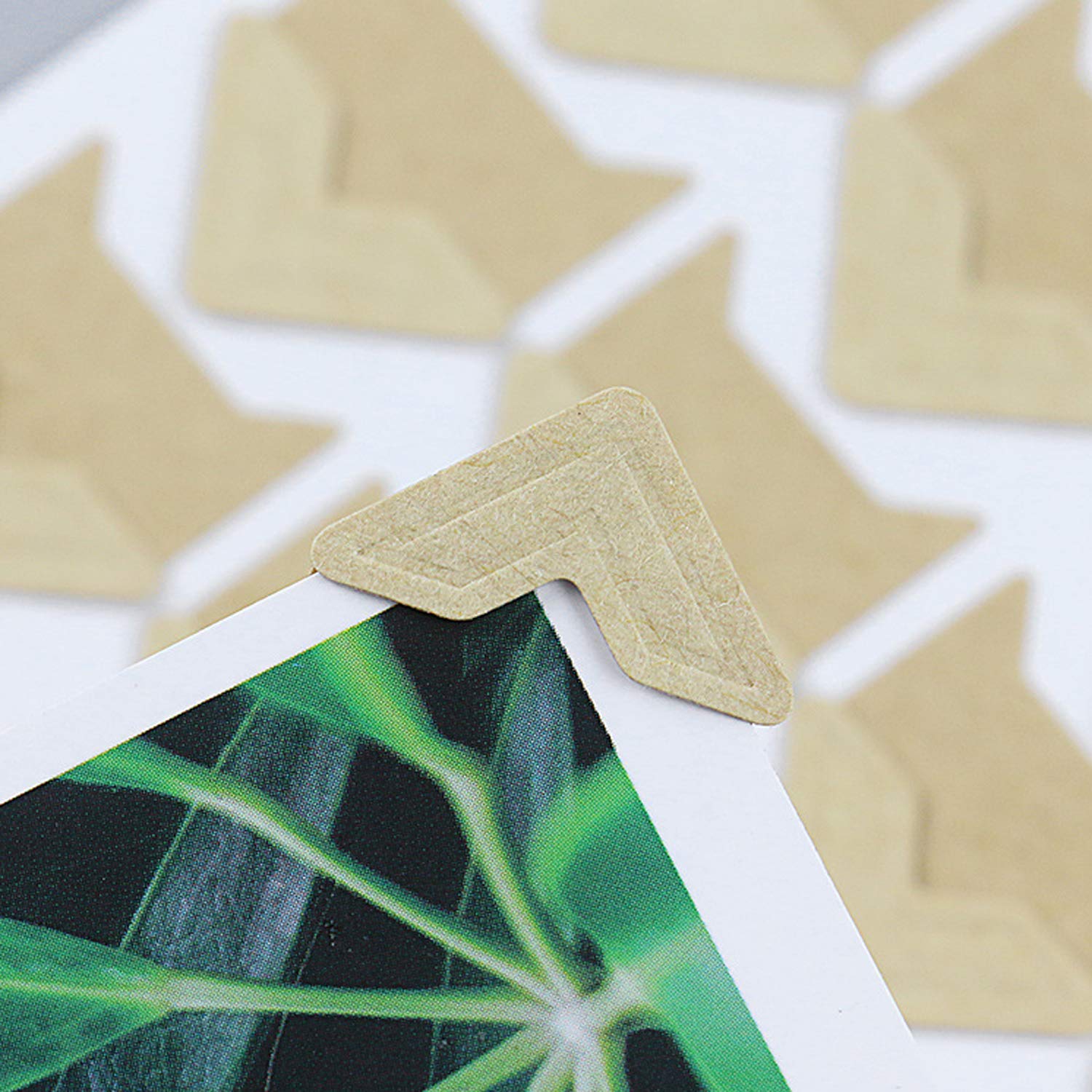 432 Angoli Foto Autoadesivi - 6 Colori, Carta Kraft, Per Album, Scrapbooking E Diari, Facili Da Usare - Foto 3