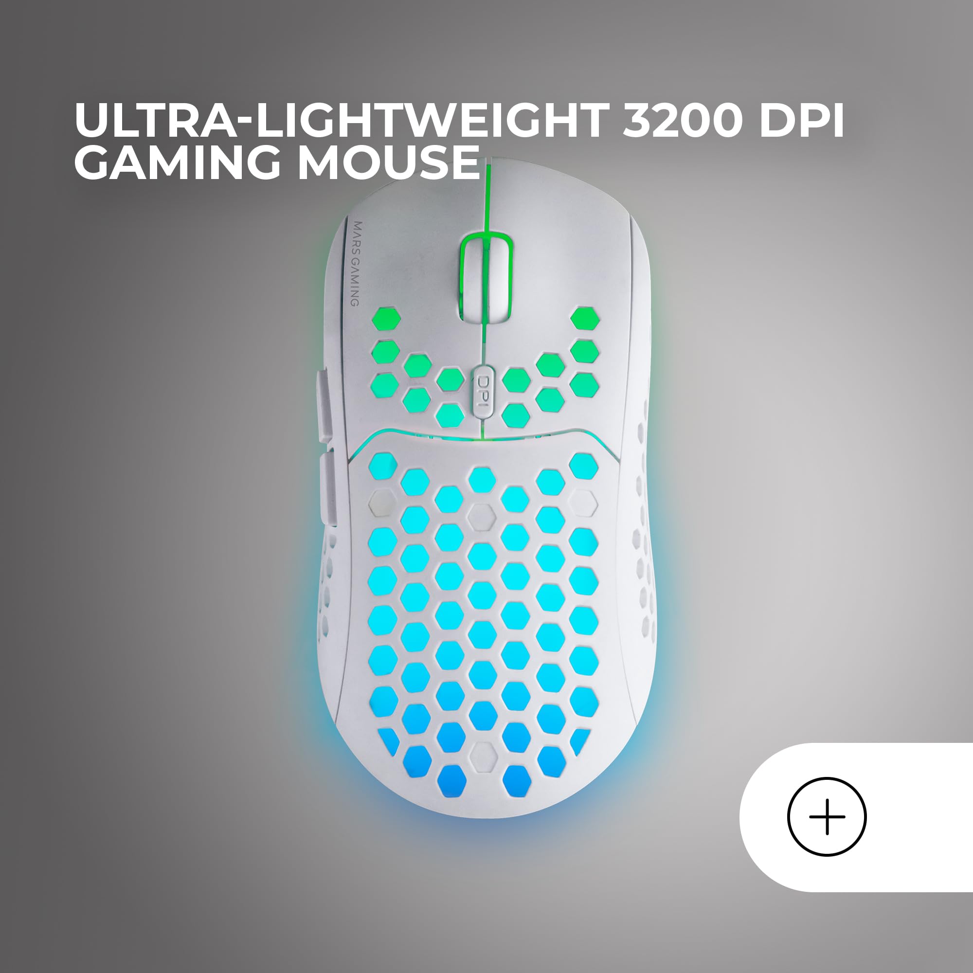 Mars Gaming MCPWX Wireless Gaming Combo – Tastatur, Maus, Mauspad