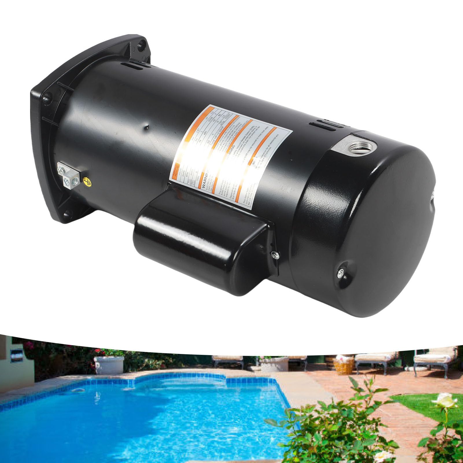 Motor de repuesto para bomba de piscina de 2,5 y 3450 rpm