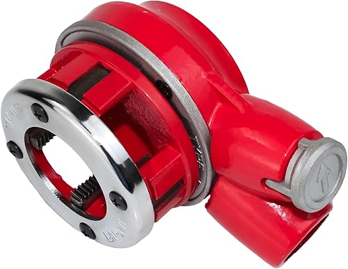 Miniatura 3 de Kit de roscado de tubo de trinquete Kit de herramientas de roscado de tubo de trinquete con 6 troqueles